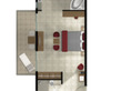 Junior Suite Sea Front w. Whirlpool bath