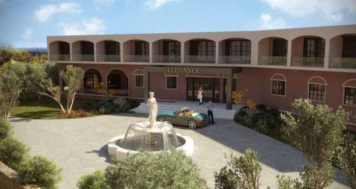 Elegance Lux Executive Suites Hotel, Tragaki